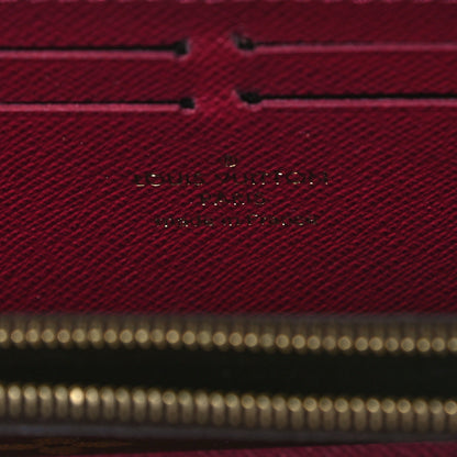 Louis Vuitton Monogram Clemence Wallet Fuchsia 6 of 10