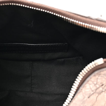 Balenciaga Metallic Agneau Arena Le Cagole Shoulder Bag XS Dark Bronze 6 of 11