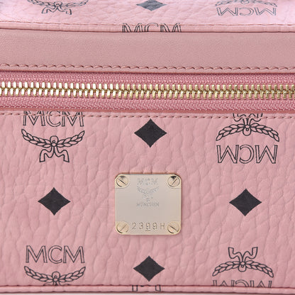 MCM Visetos Vanity Case Soft Pink 7 of 9