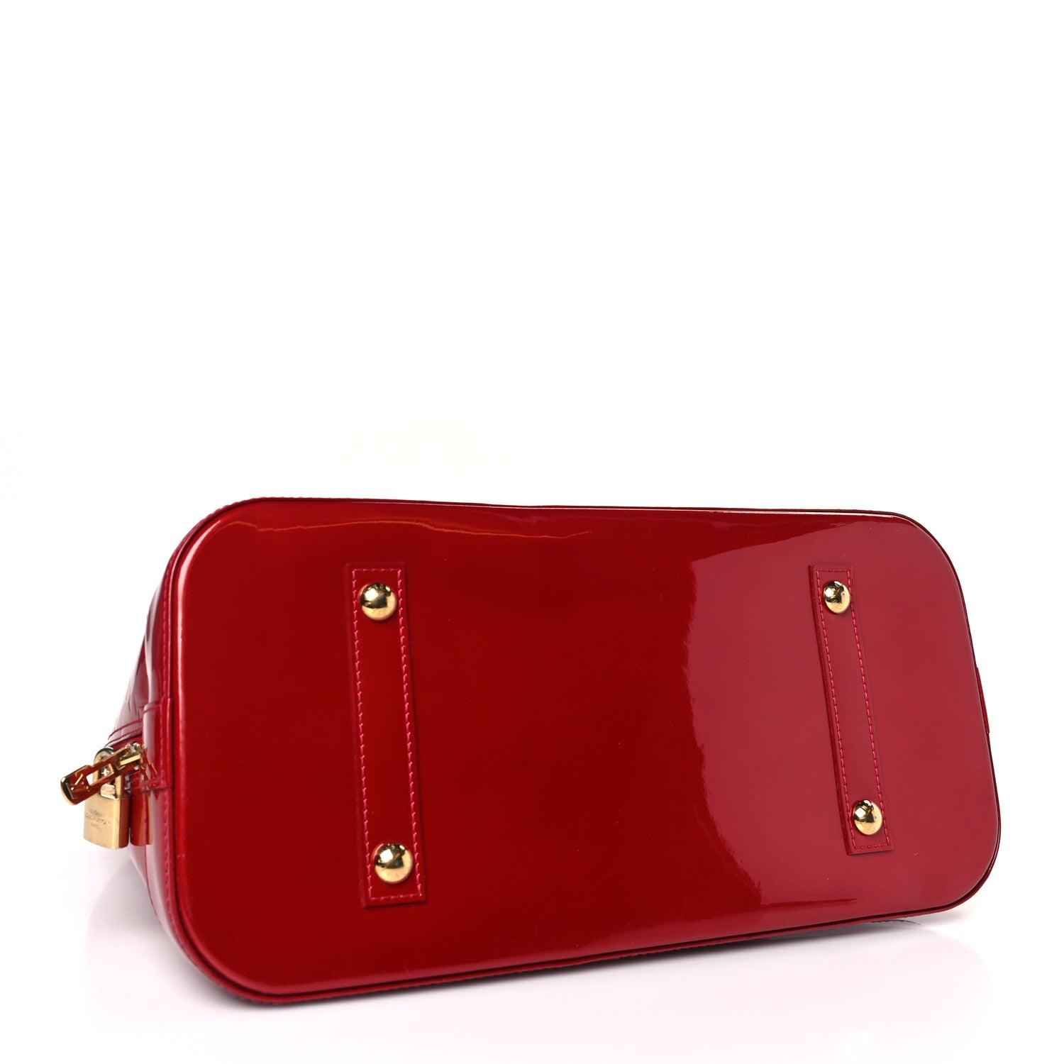 Louis Vuitton Vernis Alma MM Pomme D'Amour 4 of 8