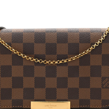 Louis Vuitton Damier Ebene Favorite PM 8 of 9