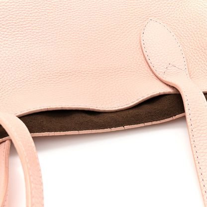 Burberry Grainy Calfskin Remington Tote Pale Ash Rose 13 of 15