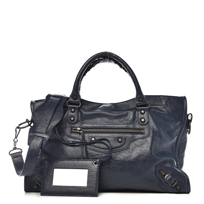 Balenciaga Agneau Classic Hardware City Bleu Obscur 1 of 10