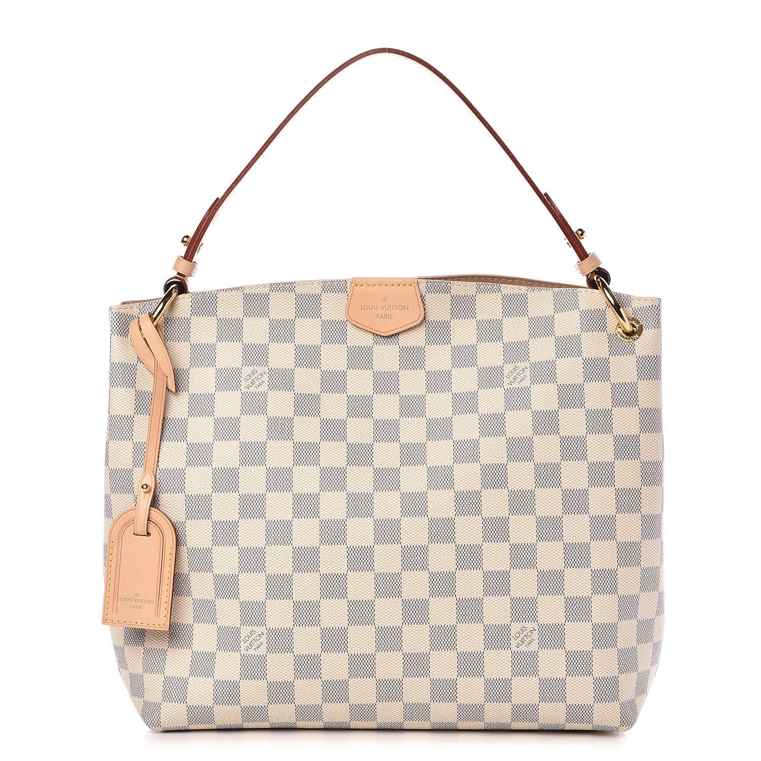 Louis Vuitton Damier Azur Graceful PM Beige 1 of 9