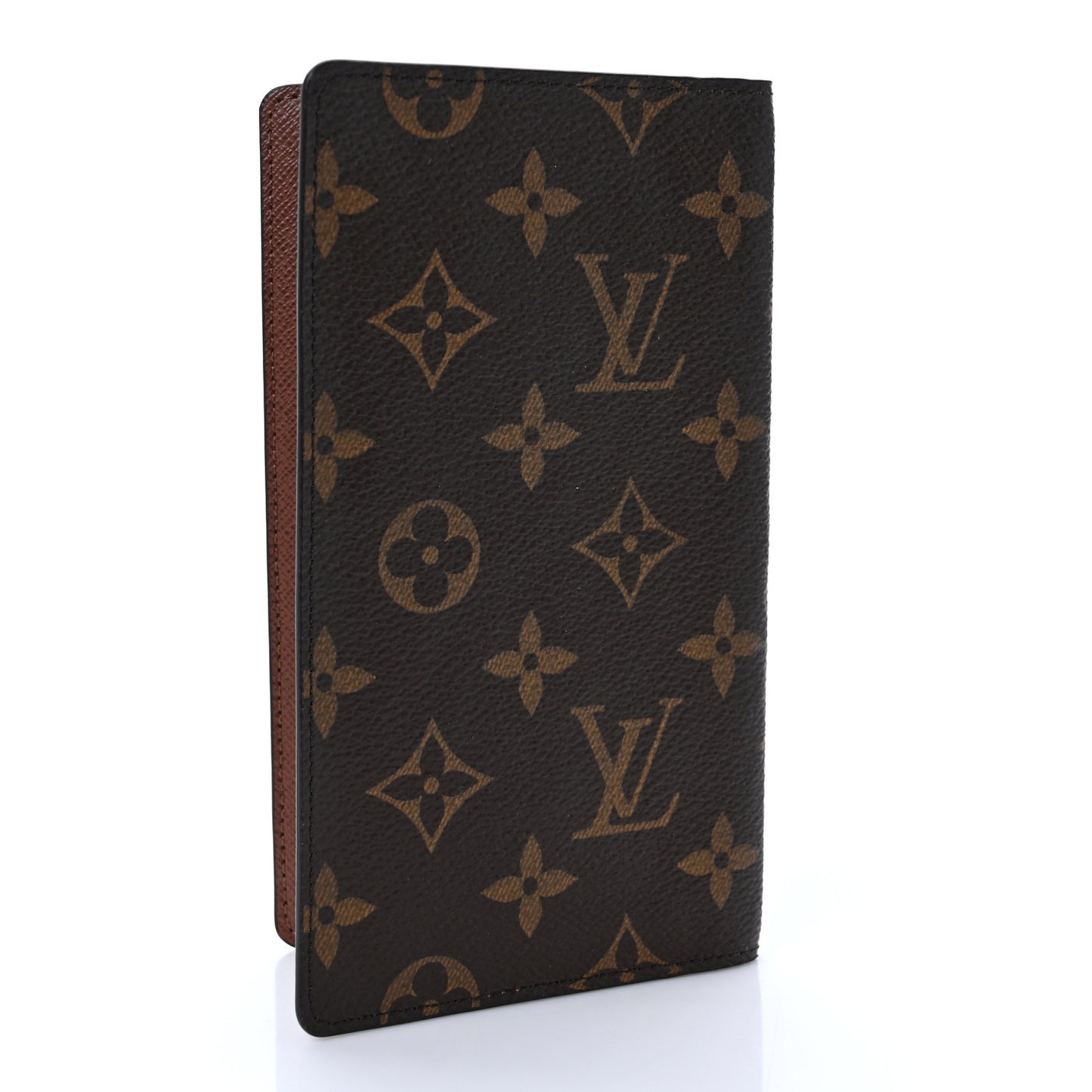 Monogram Checkbook Holder Case Wallet
