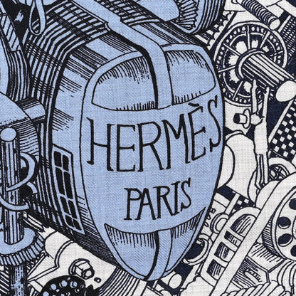 Hermes Cashmere Silk Shawl 140 3 of 5
