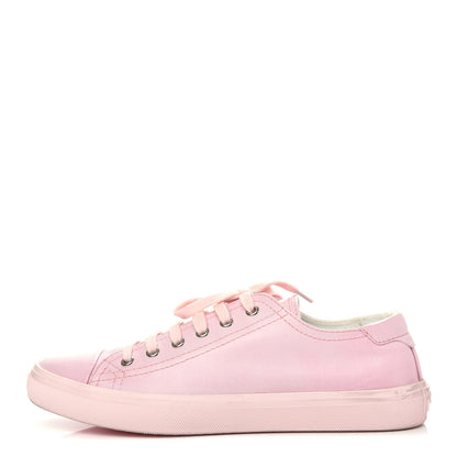 Saint Laurent Calfskin Distressed Bedford Low Top Sneakers 38.5 Fanne Rose 1 of 11