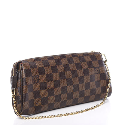Louis Vuitton Damier Ebene Eva Clutch 2 of 10