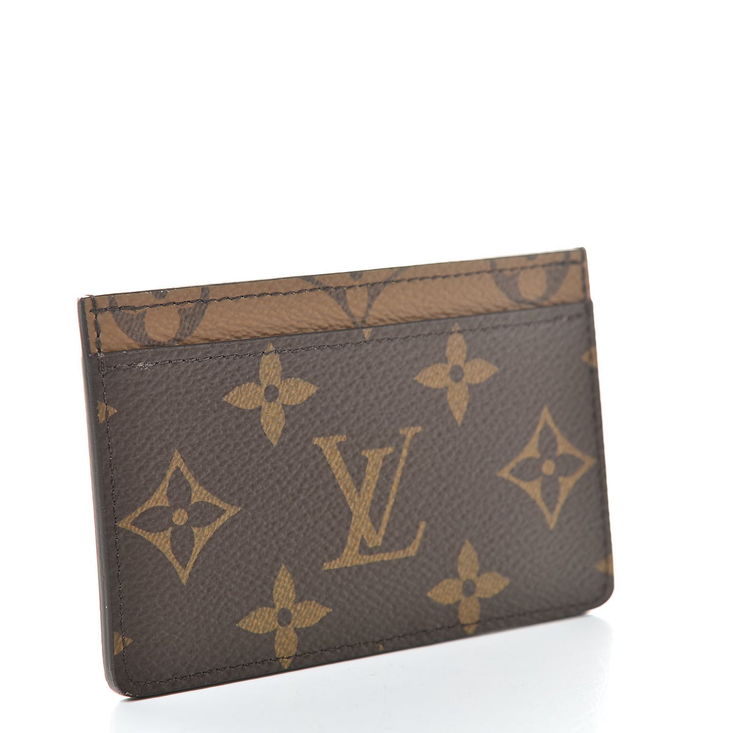 Reverse Monogram Card Holder