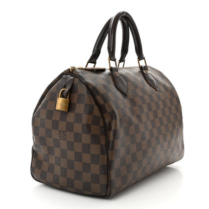 Louis Vuitton Damier Ebene Speedy 30 3 of 16