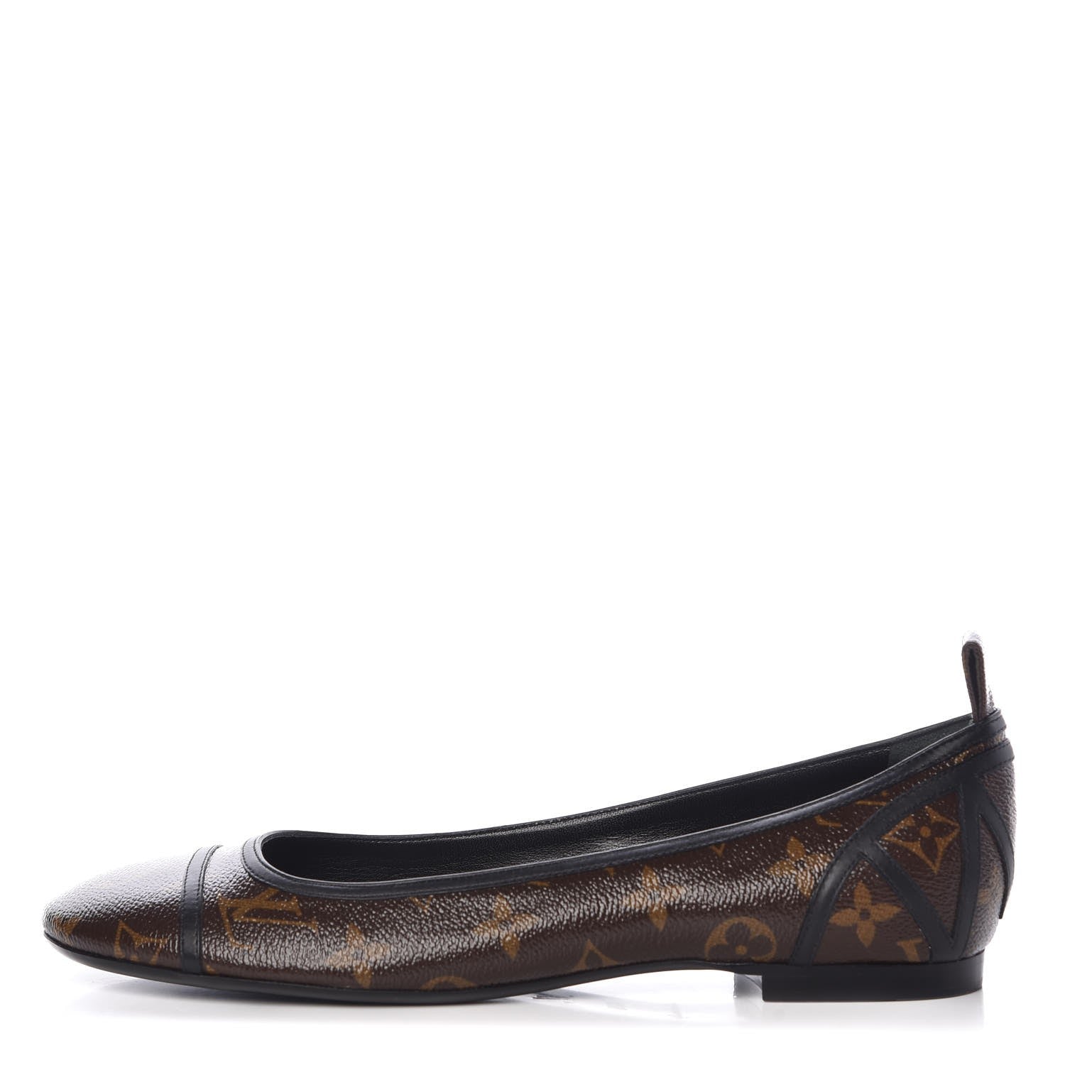 Louis Vuitton Monogram New Revival Ballerina Flats 40.5 Cacao 1 of 8