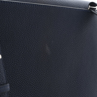 Hermes Togo Sac A Depeches 29 Messenger Bag Bleu Nuit 9 of 10