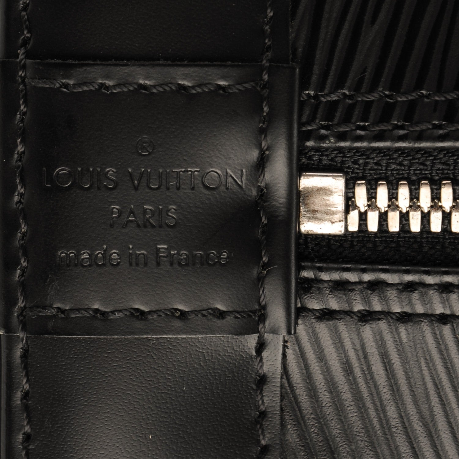 Louis Vuitton Epi Alma PM Black 6 of 6