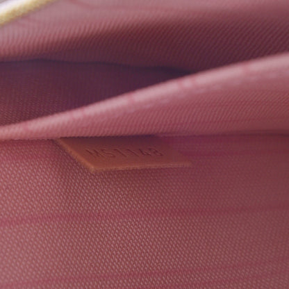 Louis Vuitton Damier Azur Neverfull MM GM Pochette Rose Ballerine 7 of 7