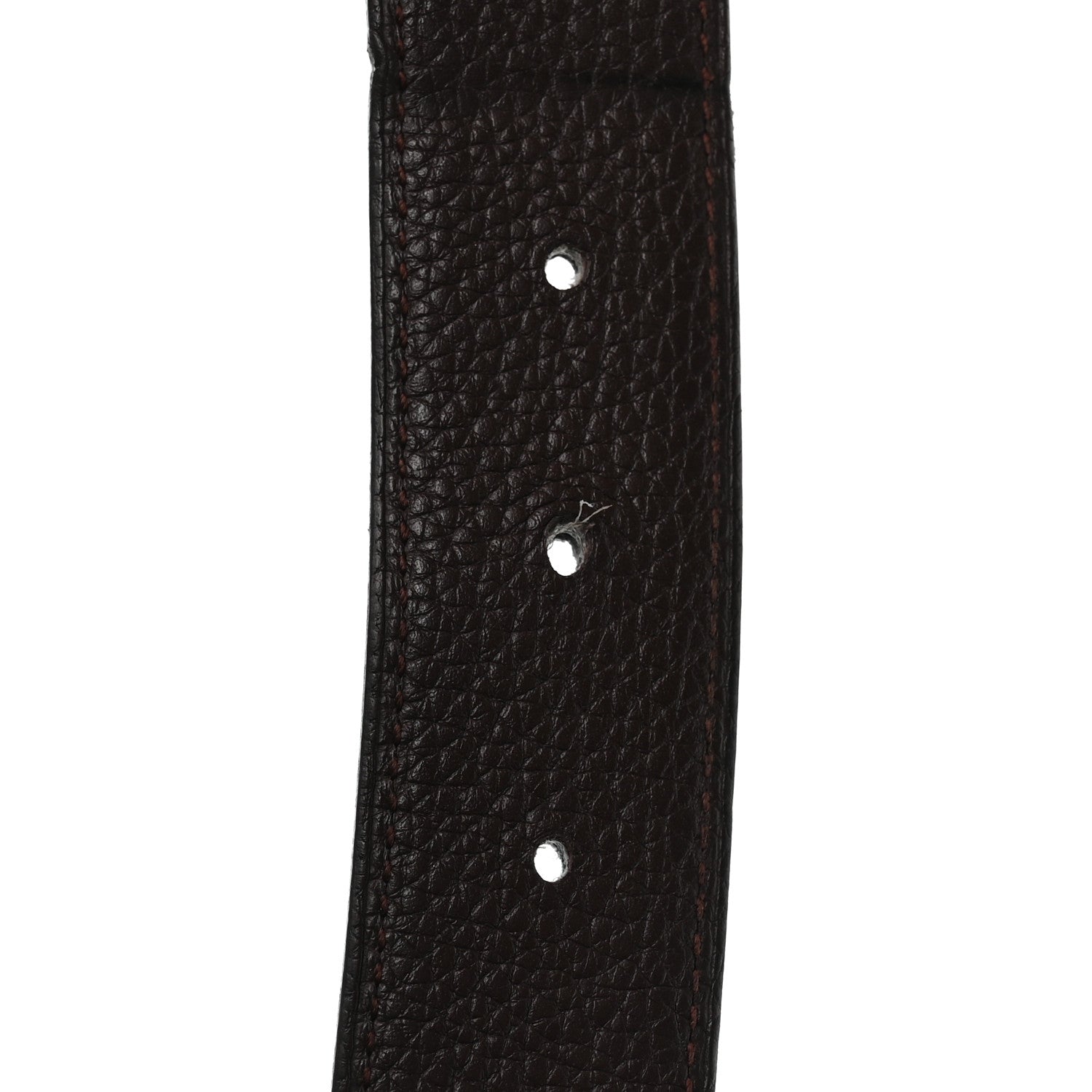 Hermes Box Togo Reversible 32mm H Belt 110 Black Chocolate 8 of 8