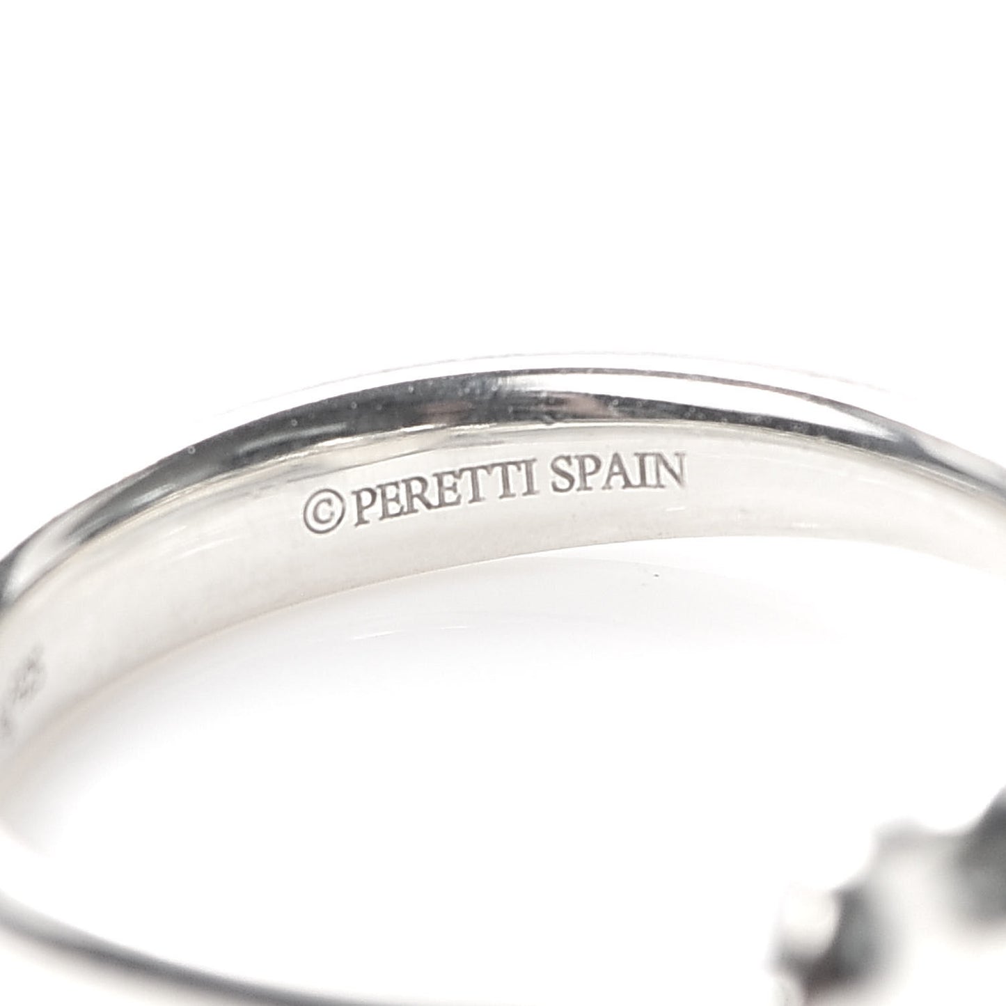 Sterling Silver Elsa Peretti Bean Ring 50 5.5