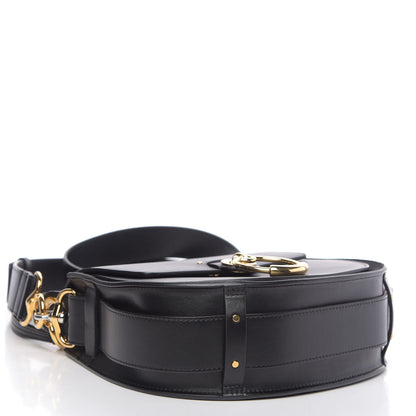 Chloe Calfskin Suede Large Tess Bag Black 5 of 11