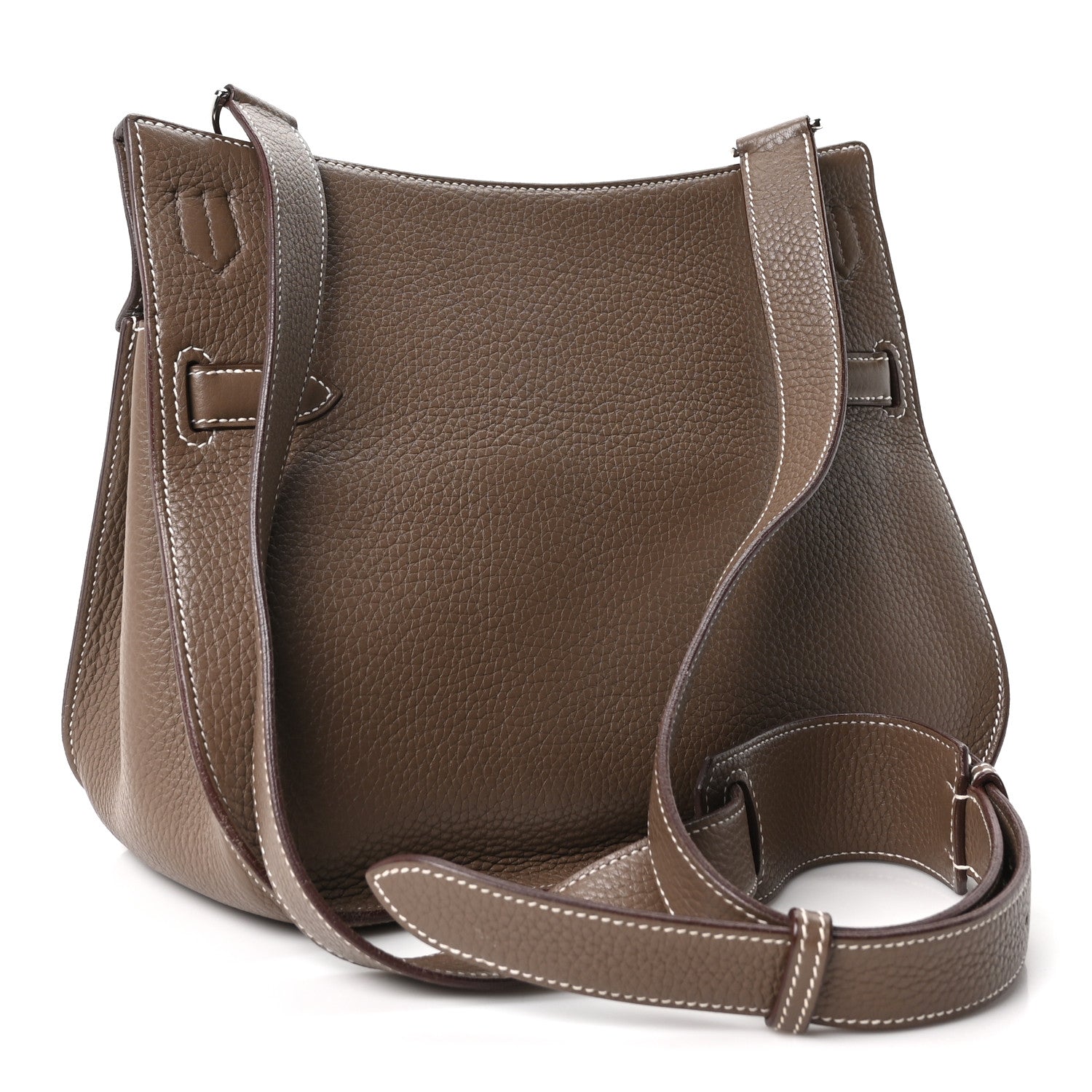 Hermes Taurillon Clemence Jypsiere 28 Etoupe 3 of 10