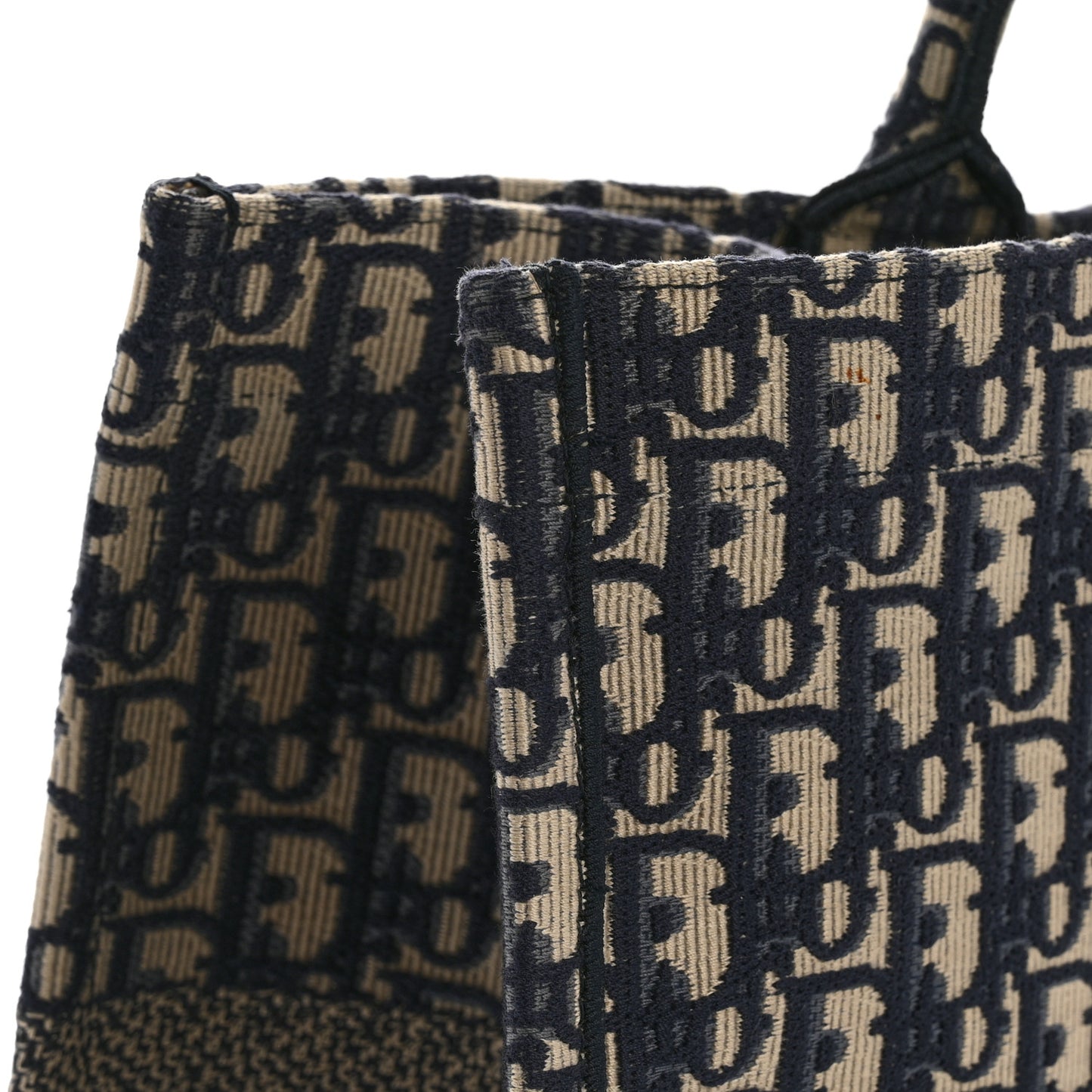 Oblique Large Book Tote Blue Multicolor