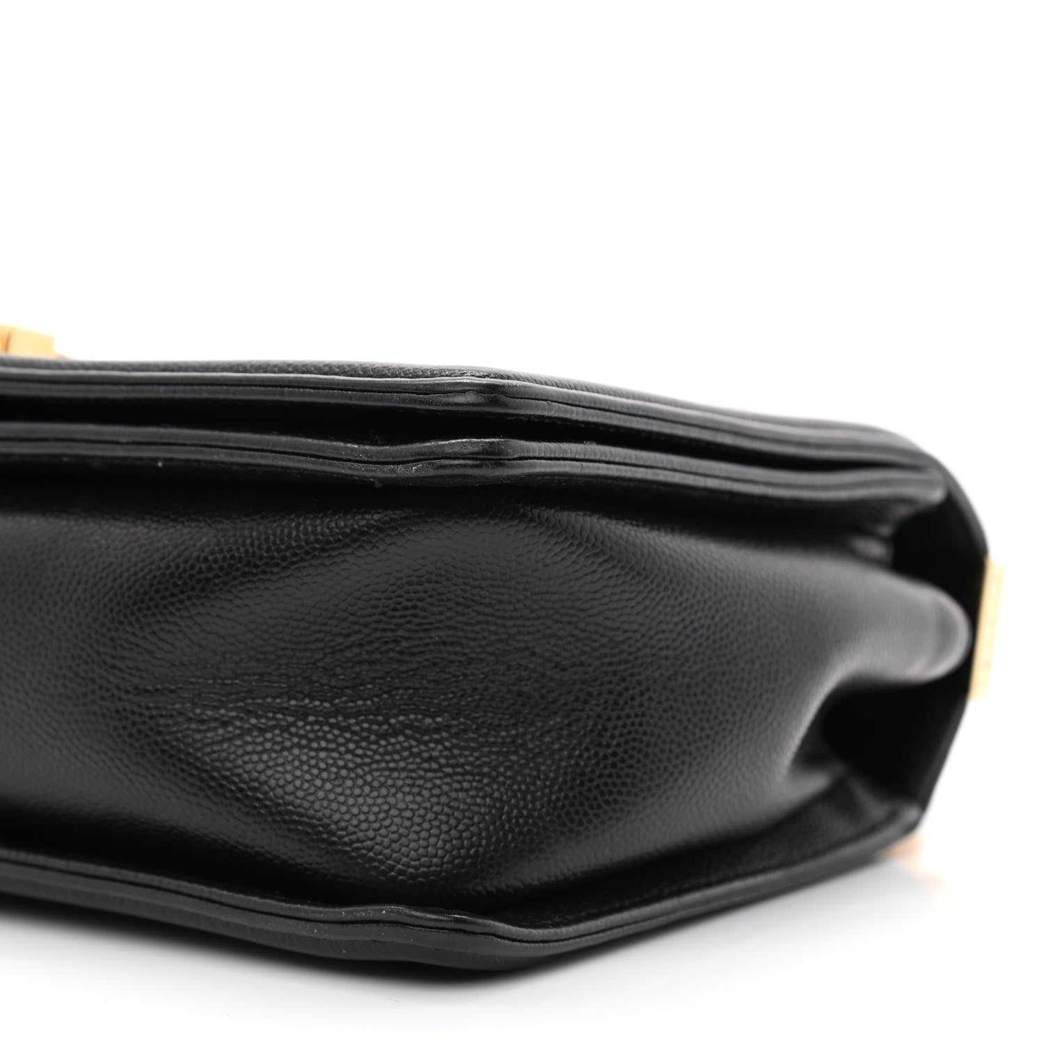 Chanel Caviar Quilted Medium Boy Flap Black 9 of 10