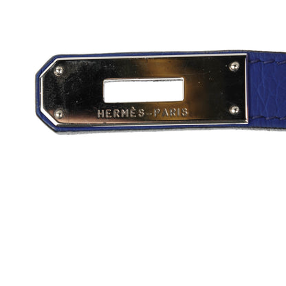 Hermes Togo Birkin 35 Bleu Electrique 15 of 27