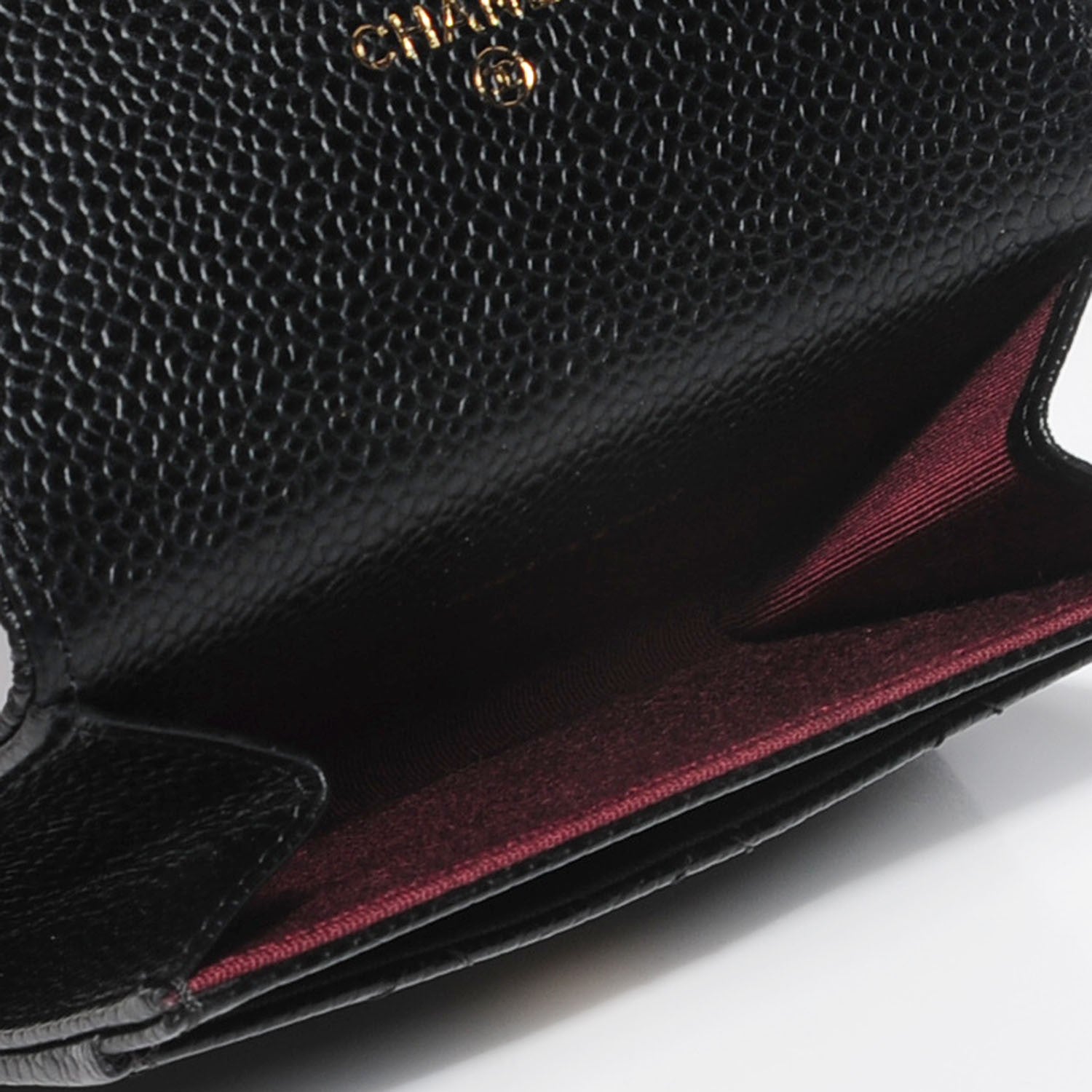 Chanel Caviar Quilted Flap Card Holder Black 8 of 9