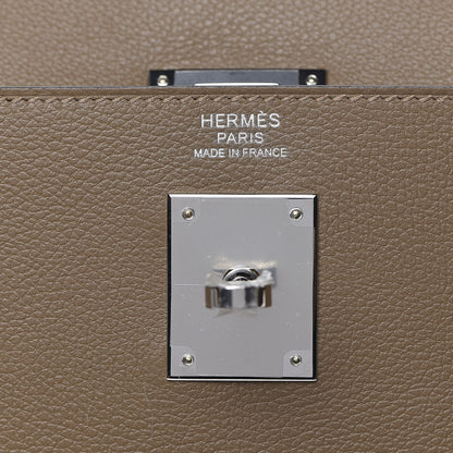 Hermes Evercolor Kelly Retourne 32 Beige De Weimar 26 of 40