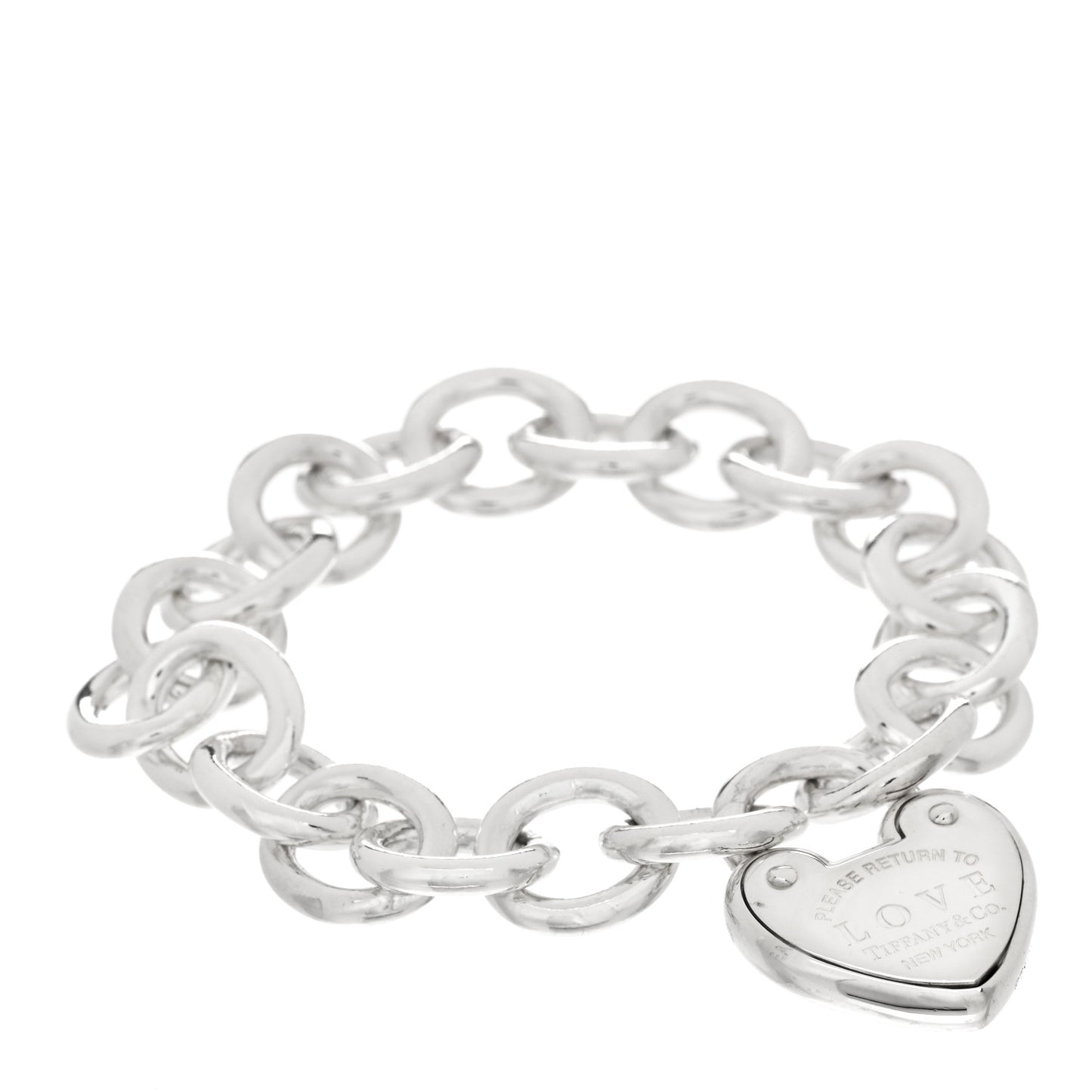 Sterling Silver Return to Tiffany Love Lock Bracelet