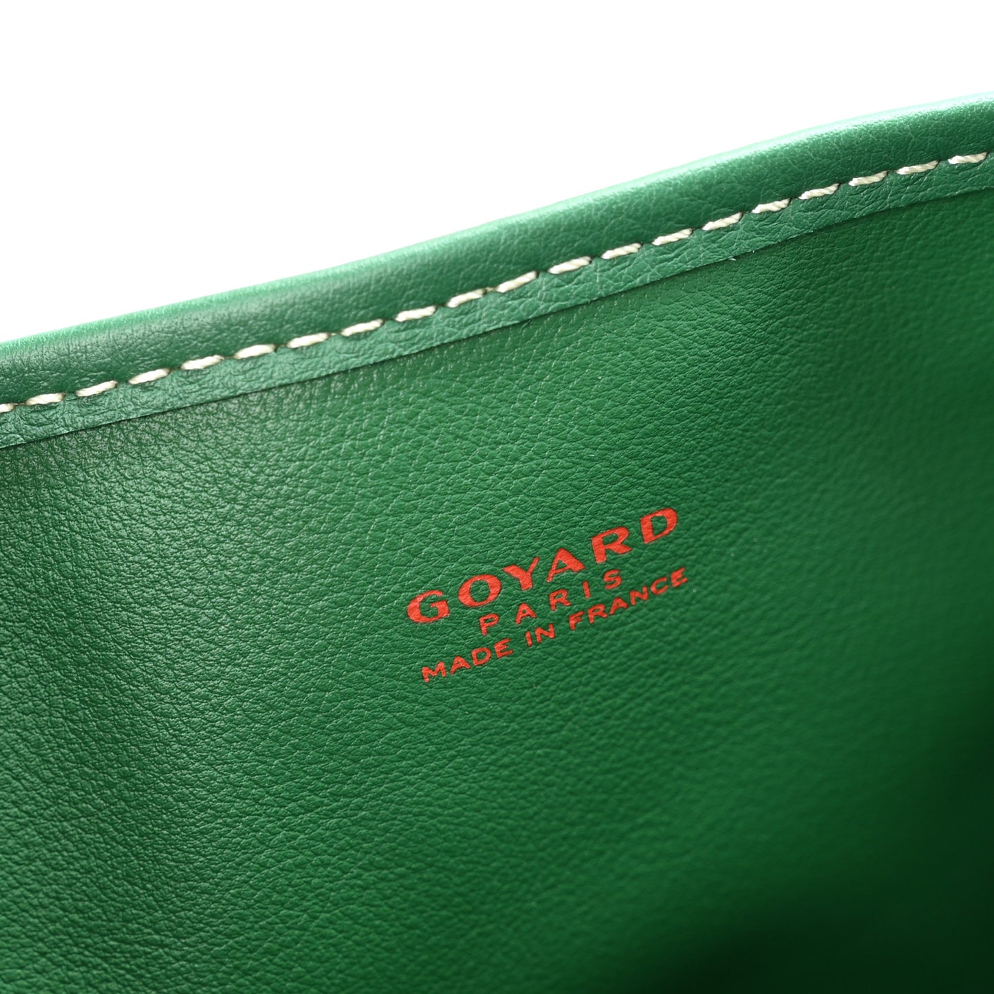 Goyardine Reversible Mini Anjou Green