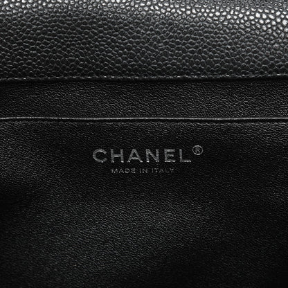 Chanel Caviar Quilted Clutch With Chain Flap Black 6 of 7