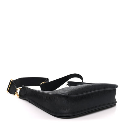 Hermes Taurillon Clemence Evelyne III PM Black 4 of 10