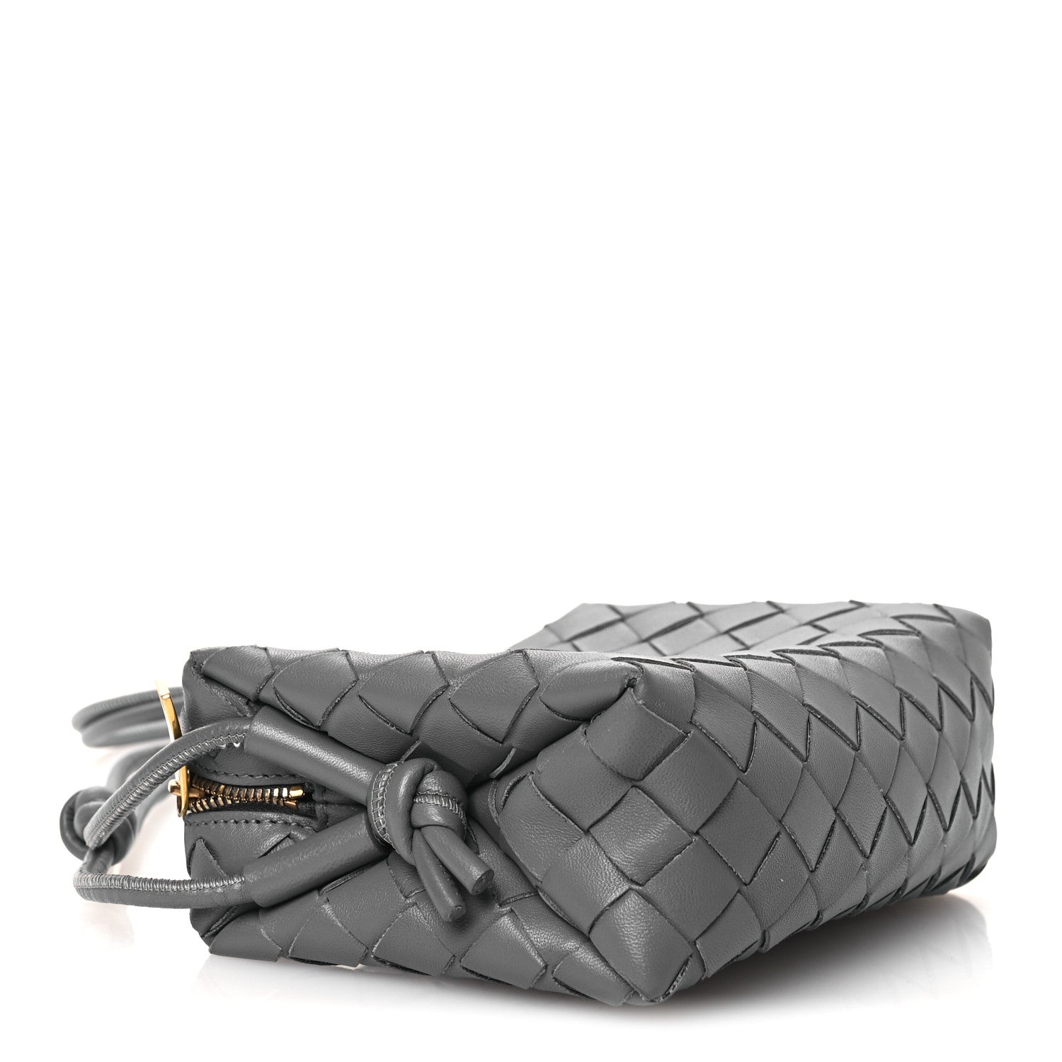 Bottega Veneta Nappa Intrecciato Mini Loop Camera Bag Thunder 4 of 9