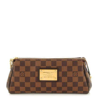 Louis Vuitton Damier Ebene Eva Clutch 1 of 6