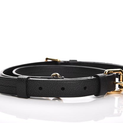 Louis Vuitton Empreinte Adjustable Shoulder Strap Black 2 of 6