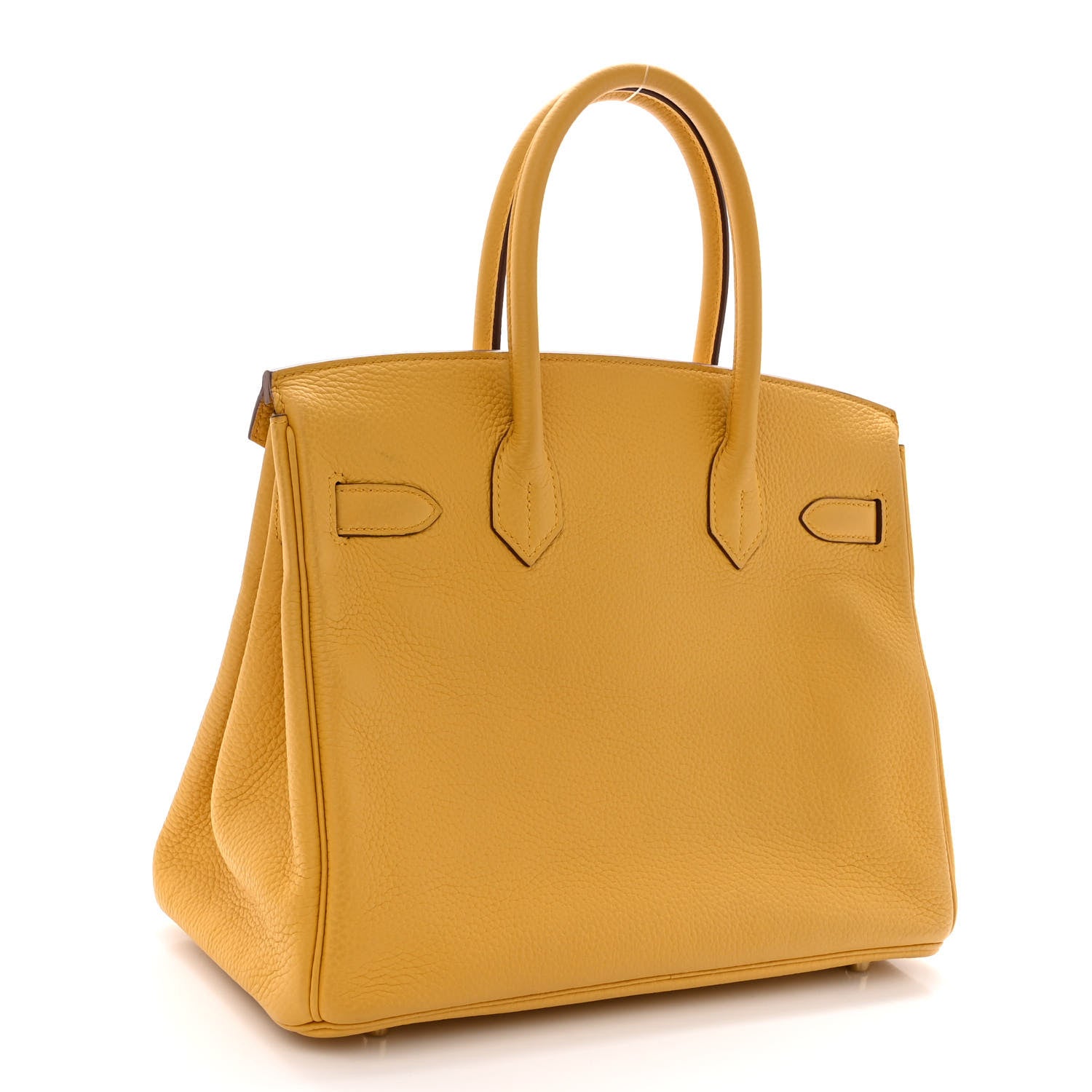Hermes Togo BIRKIN 30 Jaune Ambre 3 of 12
