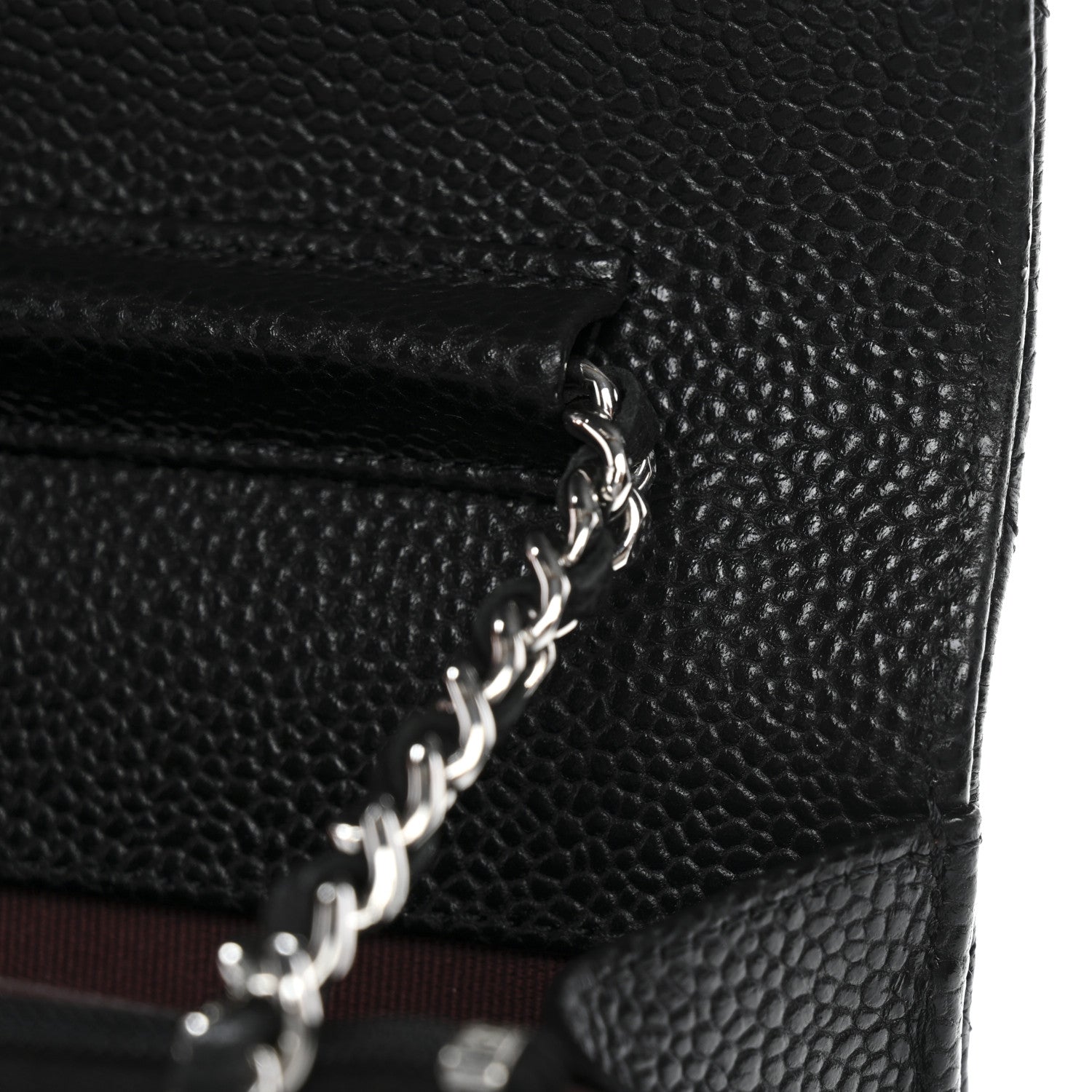 Chanel Caviar Quilted Wallet on Chain WOC Black 12 of 12