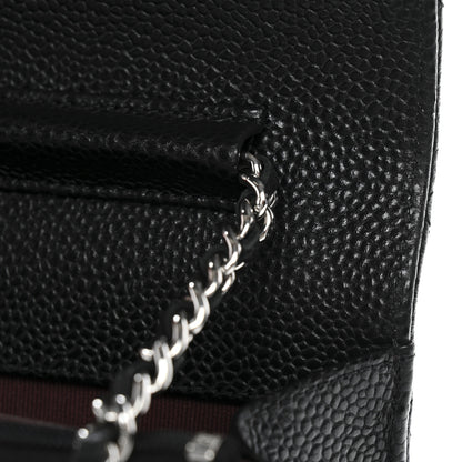 Chanel Caviar Quilted Wallet on Chain WOC Black 12 of 12