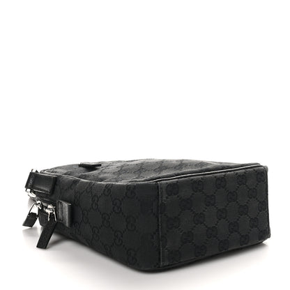 Gucci GG Monogram Flight Small Crossbody Bag Black 4 of 10