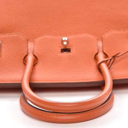 Hermes Togo Birkin 35 Orange 30 of 37