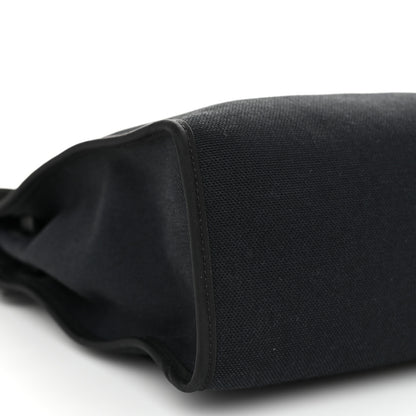 Hermes Military Toile Vache Hunter Herbag Zip PM 31 Black 10 of 13