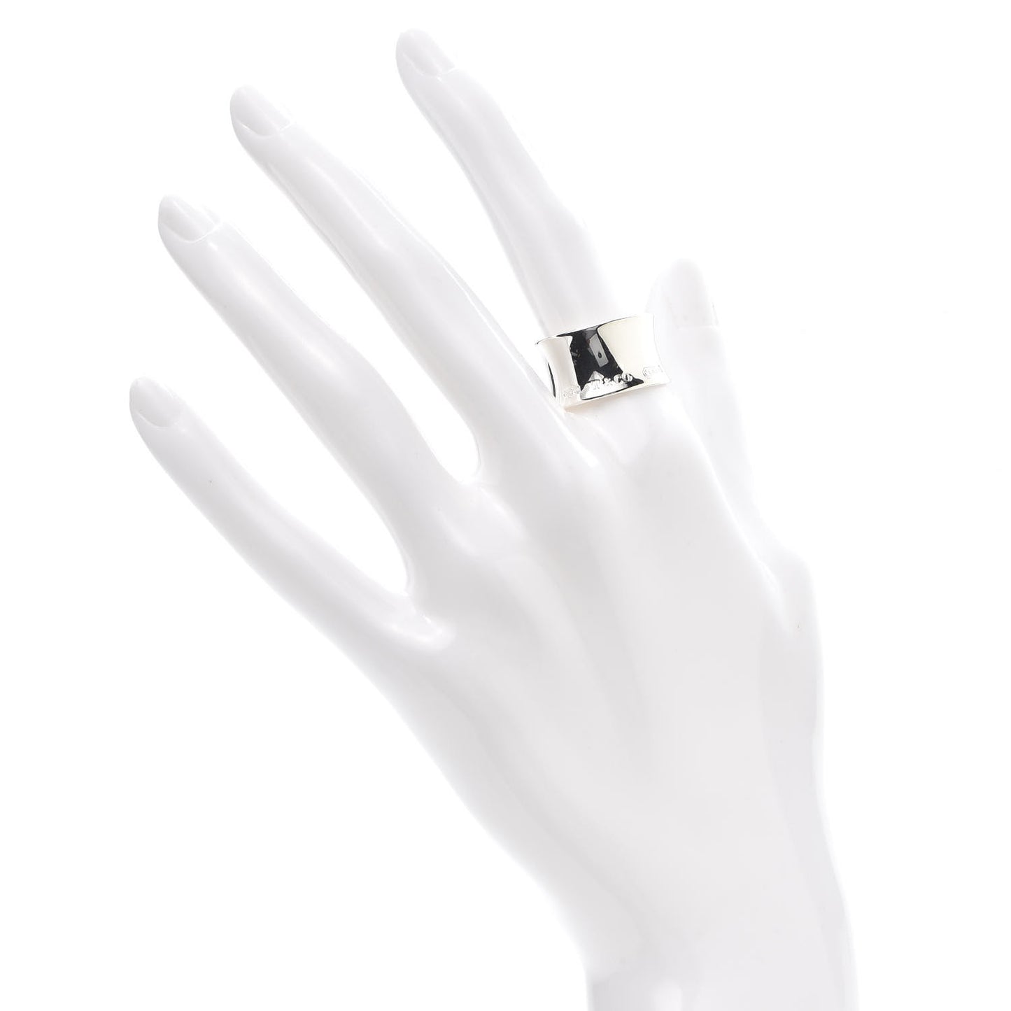 Sterling Silver 1837 Wide Ring 53 6.5