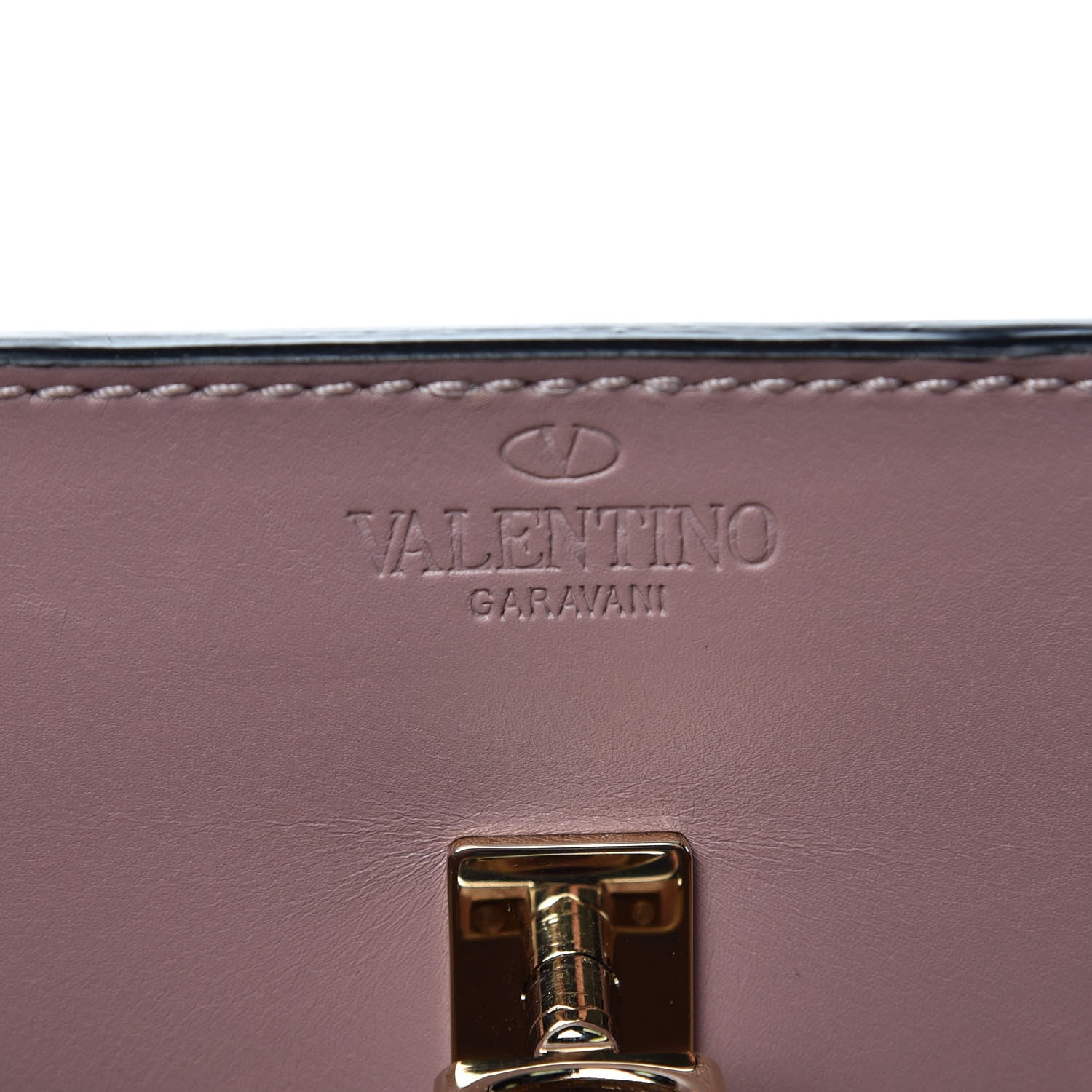 Valentino Garavani Calfskin Studded Small Joylock Satchel Lipstick 7 of 12