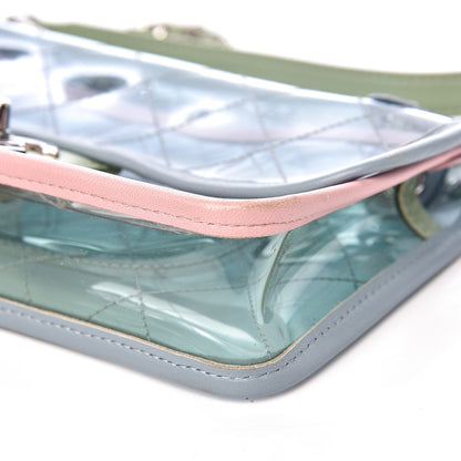 Chanel Lambskin PVC Quilted Mini Coco Splash Flap Blue Green 8 of 11