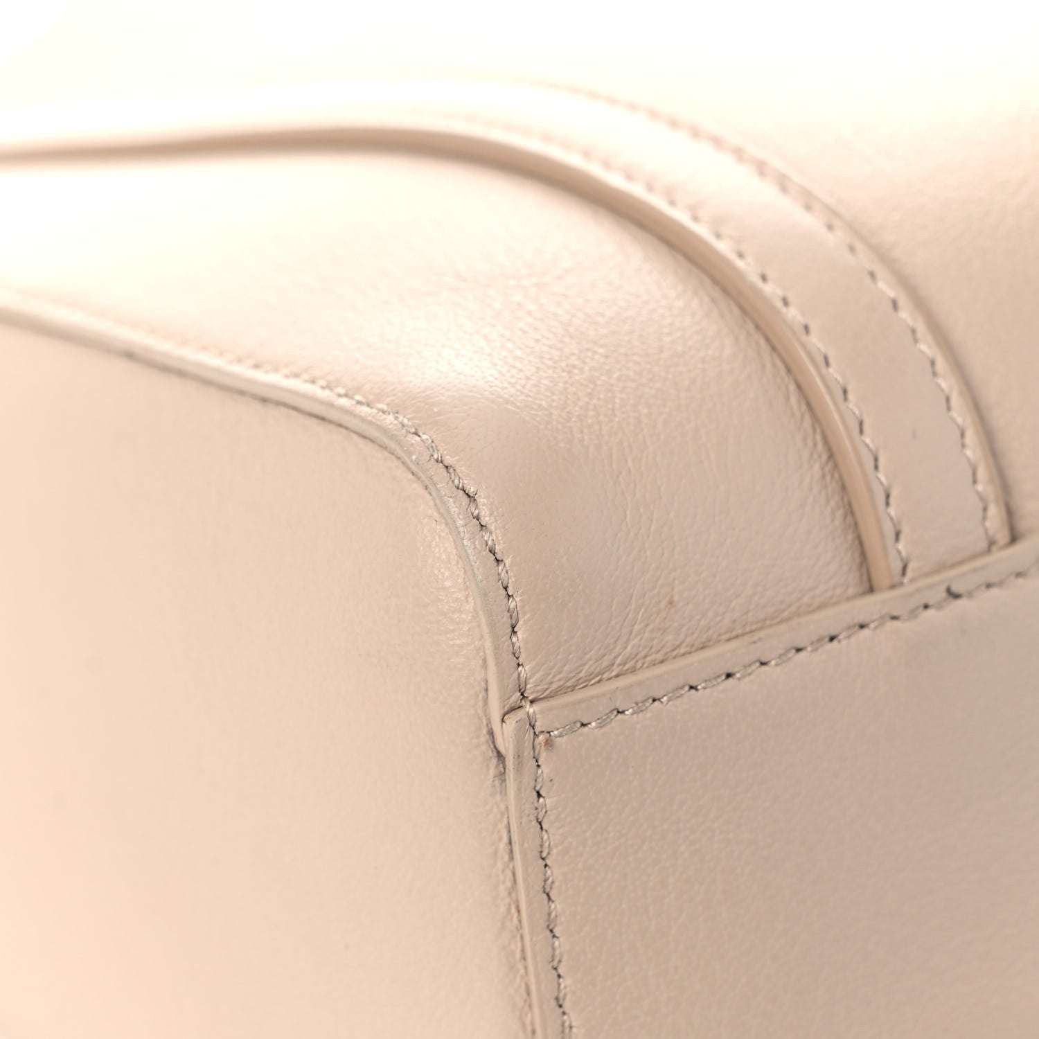 Balenciaga Smooth Calfskin Logo XXS Everyday Tote Light Beige Black 4 of 15