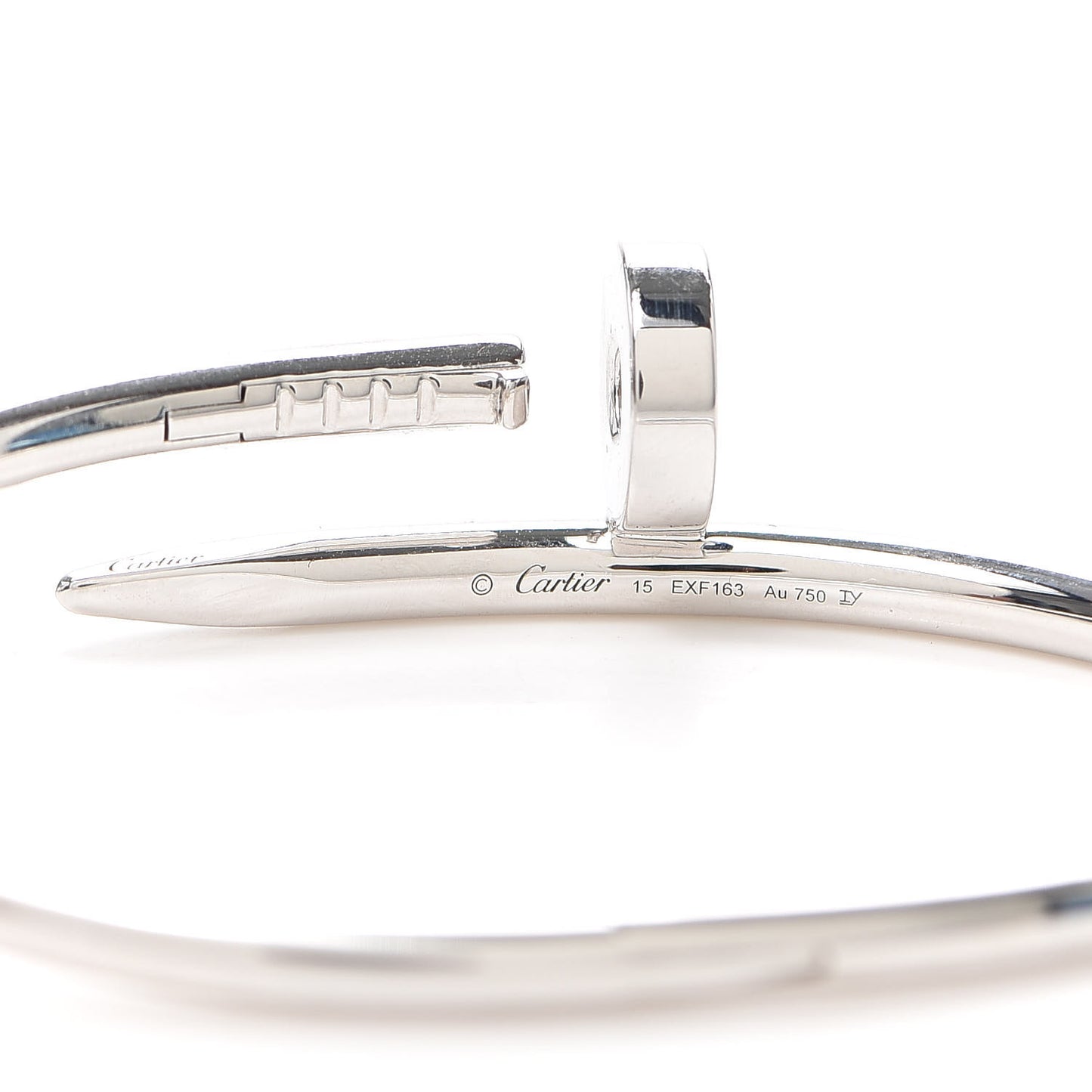 18K White Gold Juste Un Clou Bracelet 15