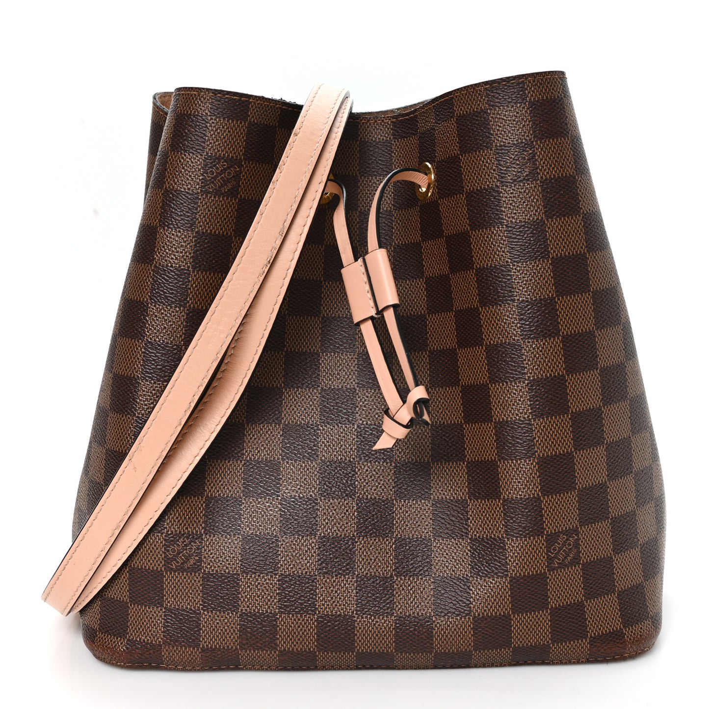 Damier Ebene Neonoe MM Venus Pink