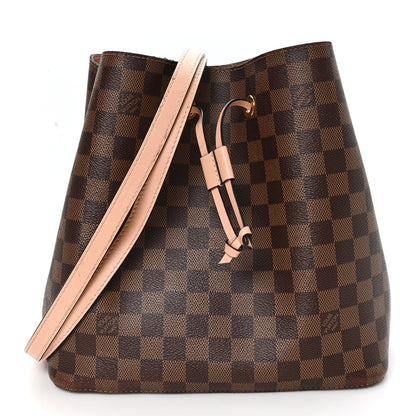Louis Vuitton Damier Ebene Neonoe MM Venus Pink 1 of 9
