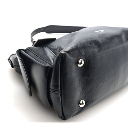 Louis Vuitton Lambskin CarryAll Cargo Vibe PM Black 8 of 9