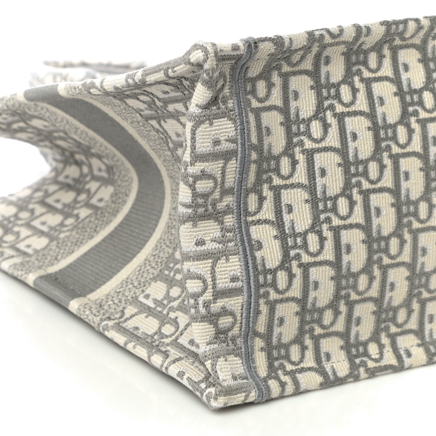 Christian Dior Oblique Medium Book Tote Grey 9 of 10