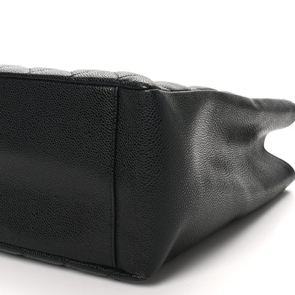 Chanel Caviar Quilted Grand Shopping Tote GST Black 10 of 10